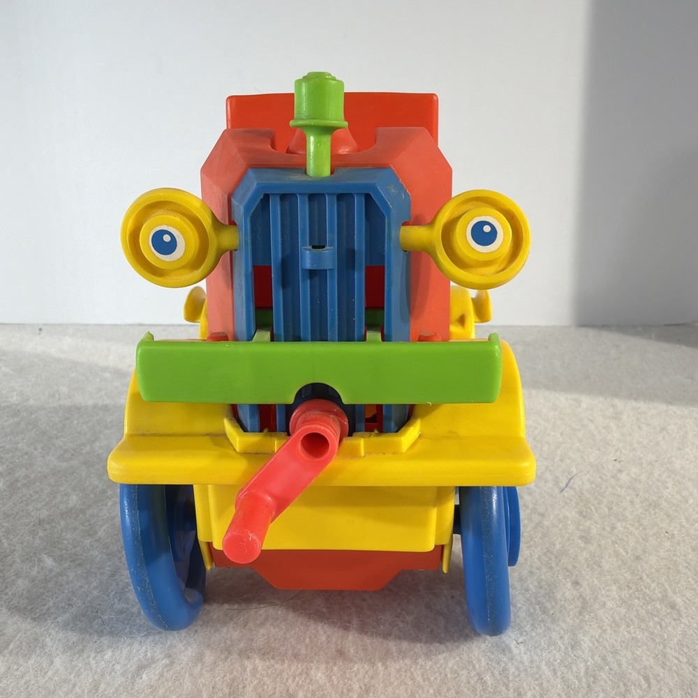 Vintage Fisher Price Little People Crazy Clown Brigade Car #657 Noisy 1021!!! - Picture 5 of 7